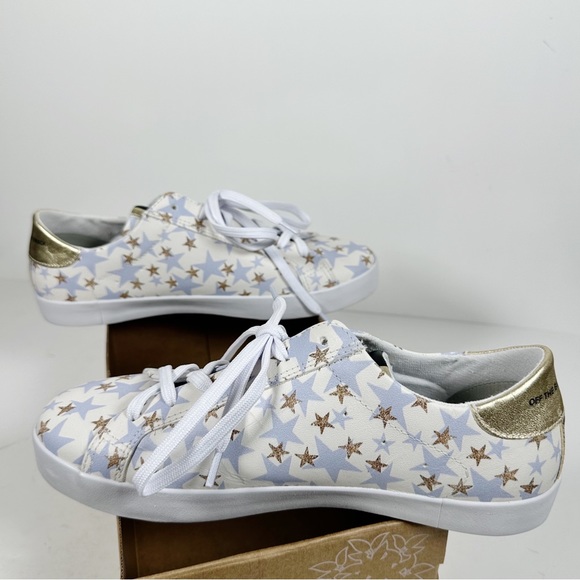 NIB OTBT Court Star Print Leather Sneaker - Picture 5 of 6